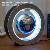 Magnetic Levitation Globe LED World Floating Lamp Rotating Globe Lights Bedside Lights Novelty Christmas Gifts Levitating Lamp