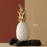 Gold Pineapple Craft Decoration Creative Nordic Fruit Pineapple Ananas Shape Home Living Room Porch Model Bedroom Desktop Decor