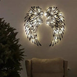 Angel wings wall decor