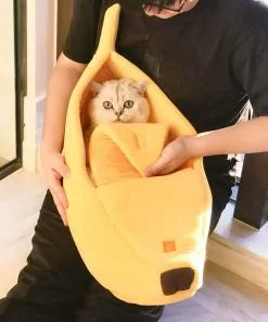 Funny Banana Cats Bed House