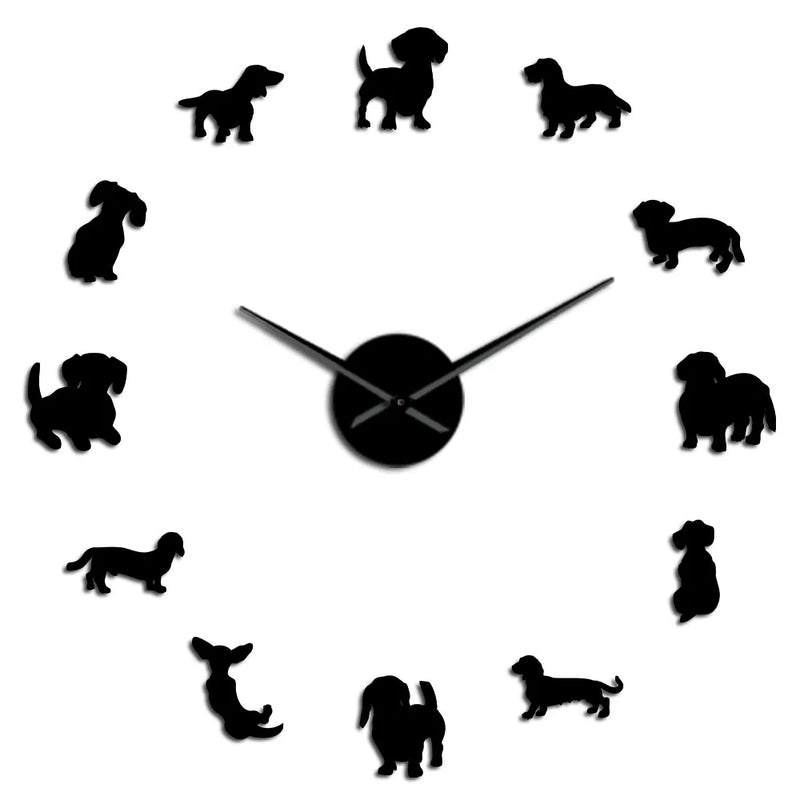 Wall Art Silent Movement Clock