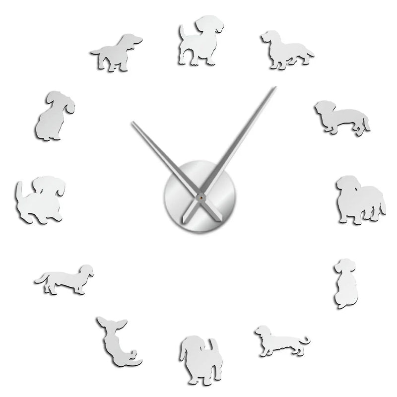 Wall Art Silent Movement Clock