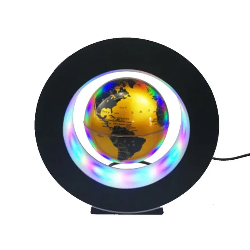 Magnetic Levitation Globe LED World Floating Lamp Rotating Globe Lights Bedside Lights Novelty Christmas Gifts Levitating Lamp