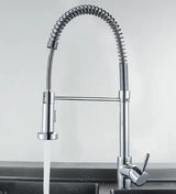 Spring Brushed Kitchen Sink Faucet