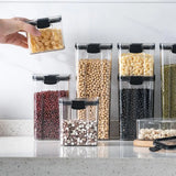 Food Storage Containers Set Jars Cereal Candy Dried Jars with Lid Fridge Storagetank Containers Kitchen Storage Box