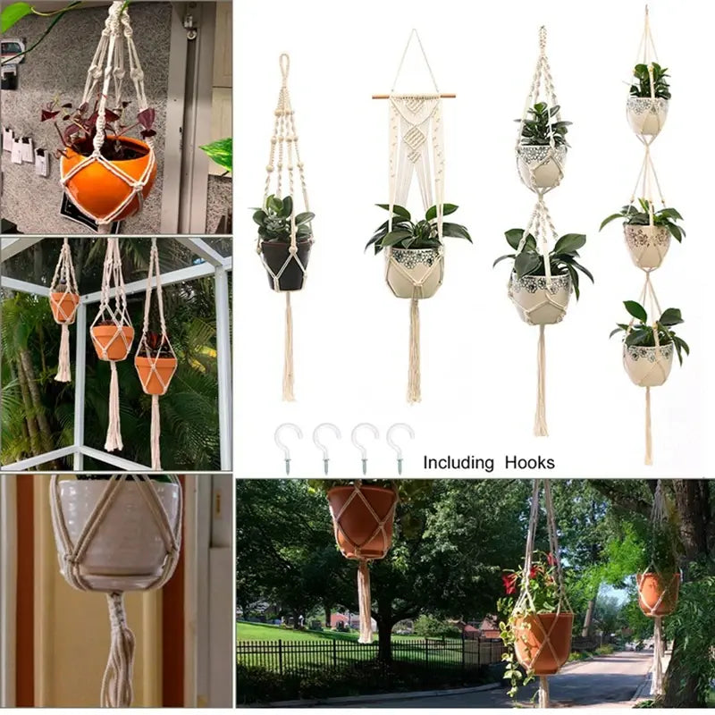 Hanging Plant Handmade Macrame Plant Hanger