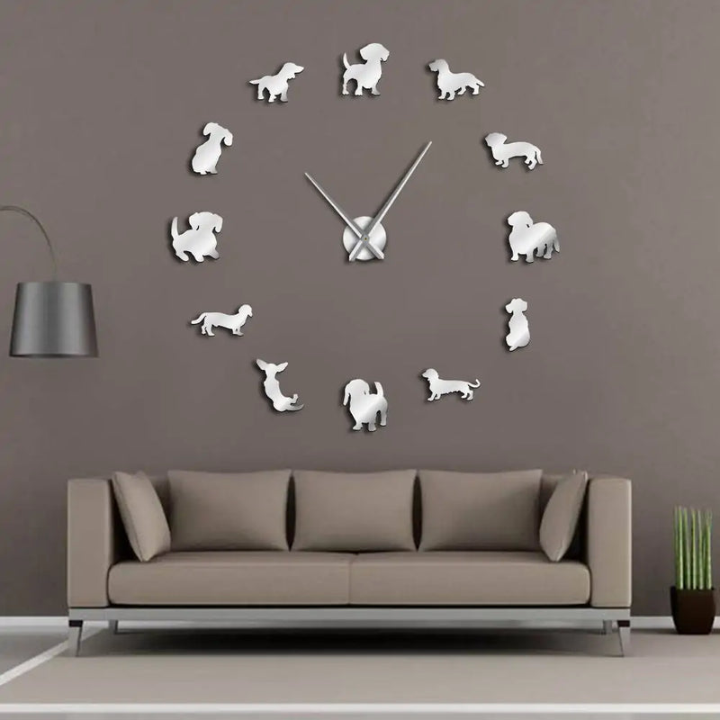 Wall Art Silent Movement Clock